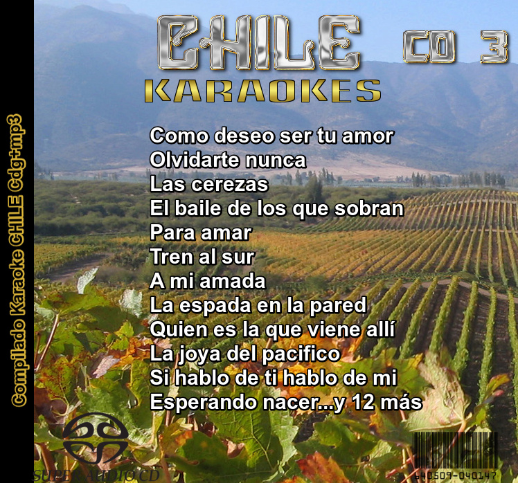 Karaokes sincronizados Chile Cd 3 Ujzbjz10