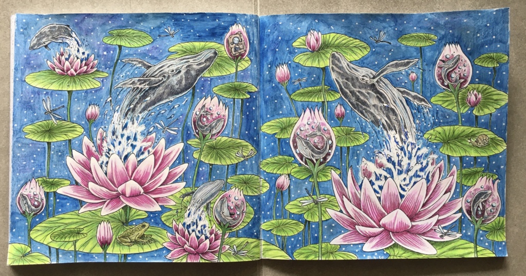 dauphins et lotus Lotus_11