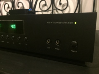 Arcam A19 Integrated Amplifier with rBlink (used) Img_9110