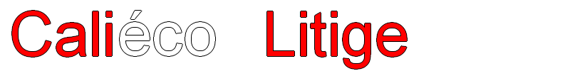 Calieco Litige