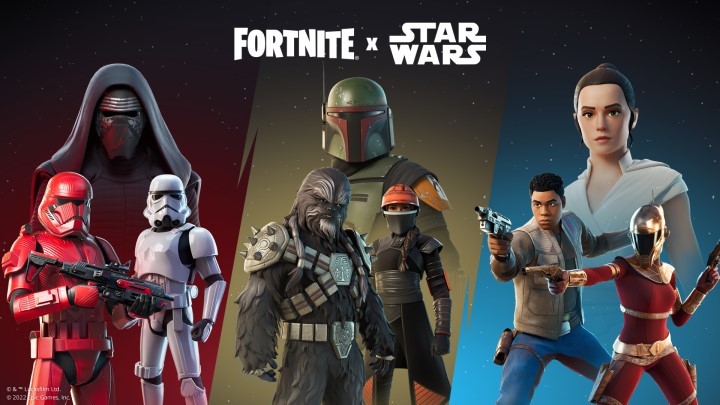 Star Wars revient pour deux semaines dans Fortnite Fortni25