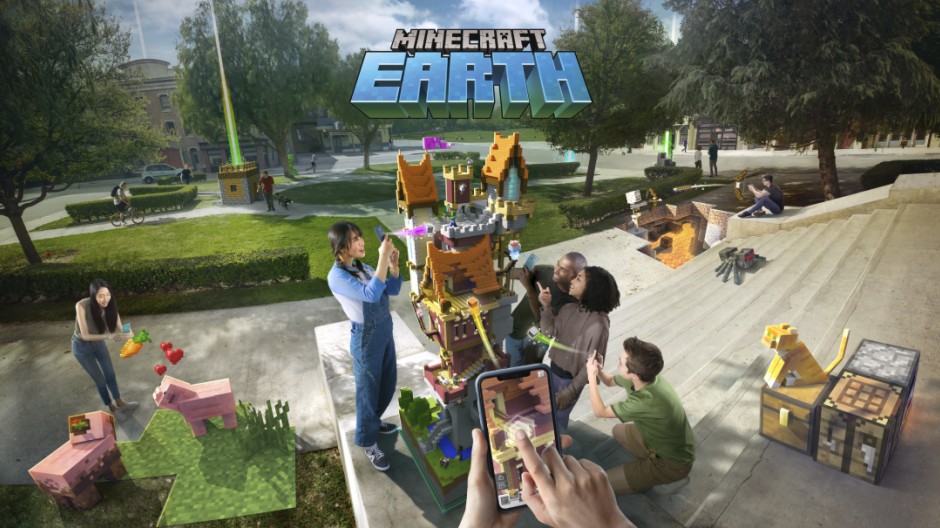 Minecraft Earth - Un tout nouveau jeu mobile en réalité augmentée Minecr10