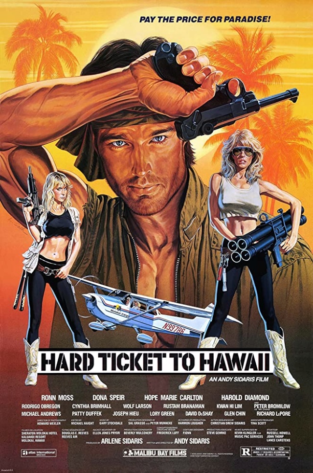 HARD TICKET TO HAWAII - 1987 - Andy Sidaris Hardtt10