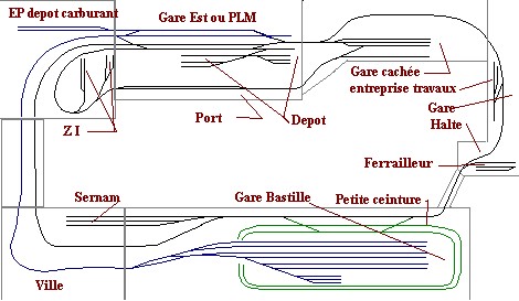 La Bastille - Verneuil le Lac Plan5a10