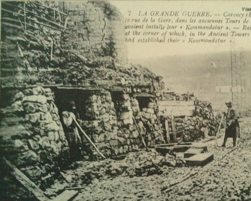 Batallionsunterstand Abschnittskomander..., Carency, 9 mai 1915. Carenc12