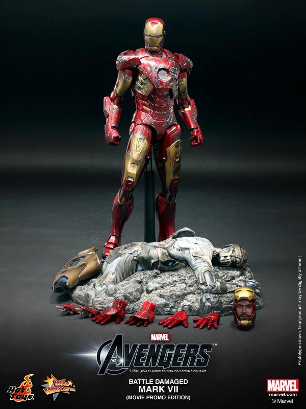 HOT TOYS - Iron Man 3 - Battle Damaged Mark VII(Movie Promo) 52698610