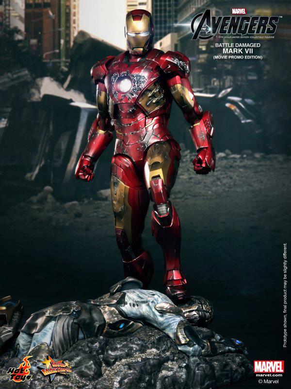 HOT TOYS - Iron Man 3 - Battle Damaged Mark VII(Movie Promo) 5301_510