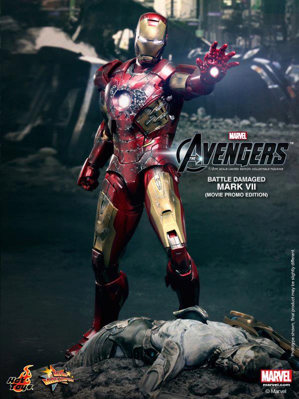 HOT TOYS - Iron Man 3 - Battle Damaged Mark VII(Movie Promo) 55504810