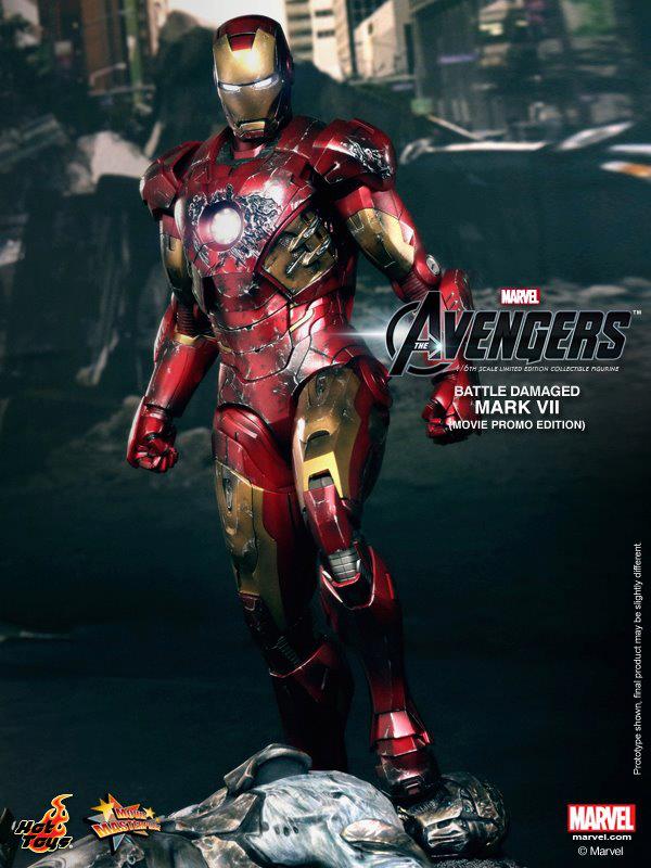 HOT TOYS - Iron Man 3 - Battle Damaged Mark VII(Movie Promo) 56127910