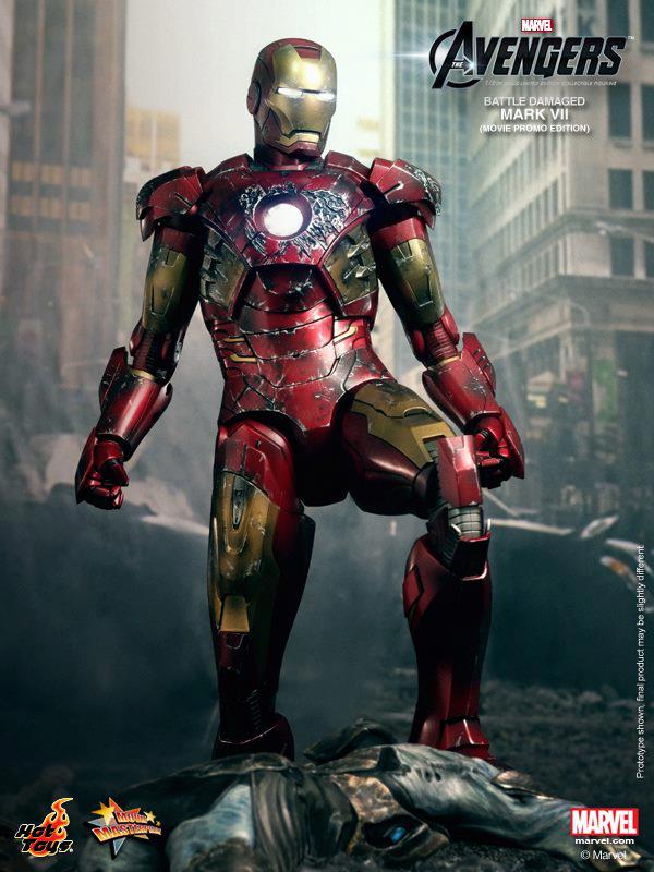 HOT TOYS - Iron Man 3 - Battle Damaged Mark VII(Movie Promo) 62565710