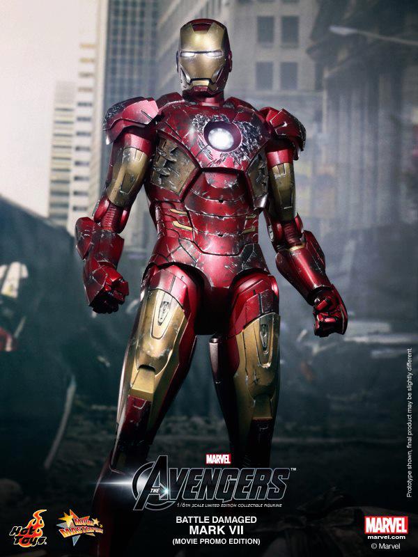 HOT TOYS - Iron Man 3 - Battle Damaged Mark VII(Movie Promo) 67268_10