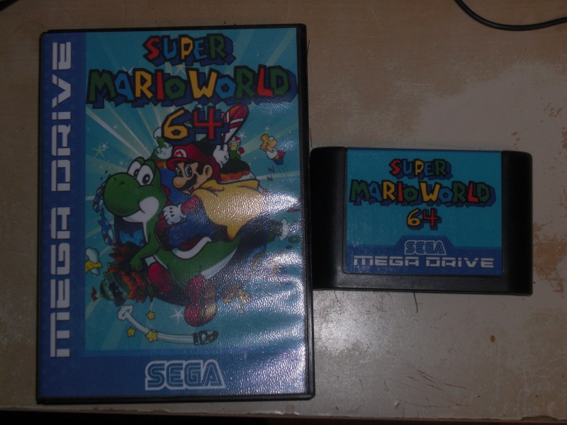 SUPER MARIO WORLD 64 sur Sega Megadrive Cimg1910