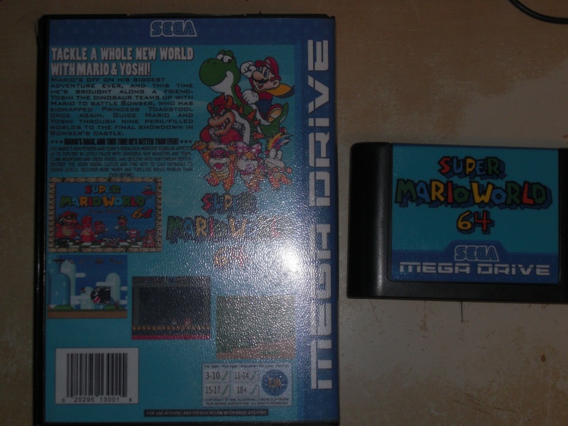 SUPER MARIO WORLD 64 sur Sega Megadrive Cimg1911