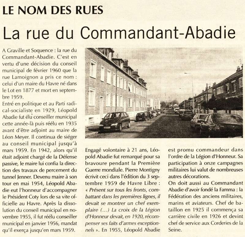 Havre - Le Havre - Rue du Commandant Abadie 2013-015