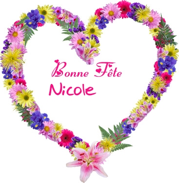 bonne fte Nicole Nicole10