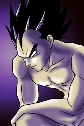 Fanart de Vegeta 5310