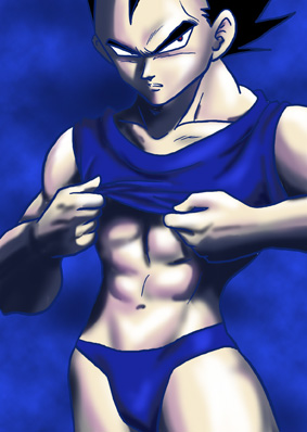 Fanart de Vegeta Qiba_111