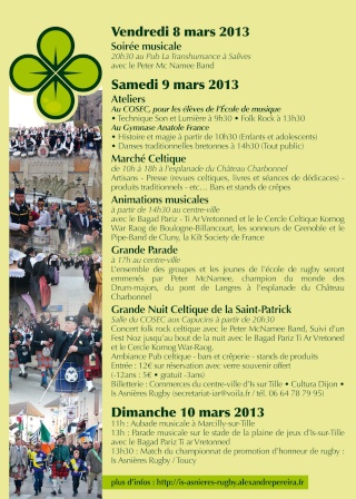 Fete Celtique de Saint Patrick à Is sur Tille St-pat13