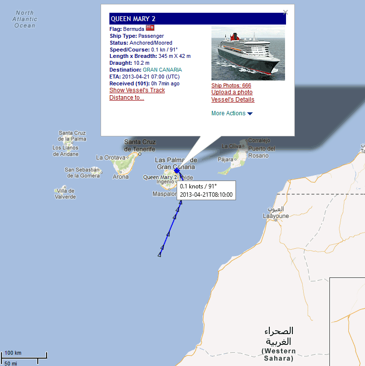 Suivi du paquebot QUEEN MARY 2 - Page 4 21_04_10