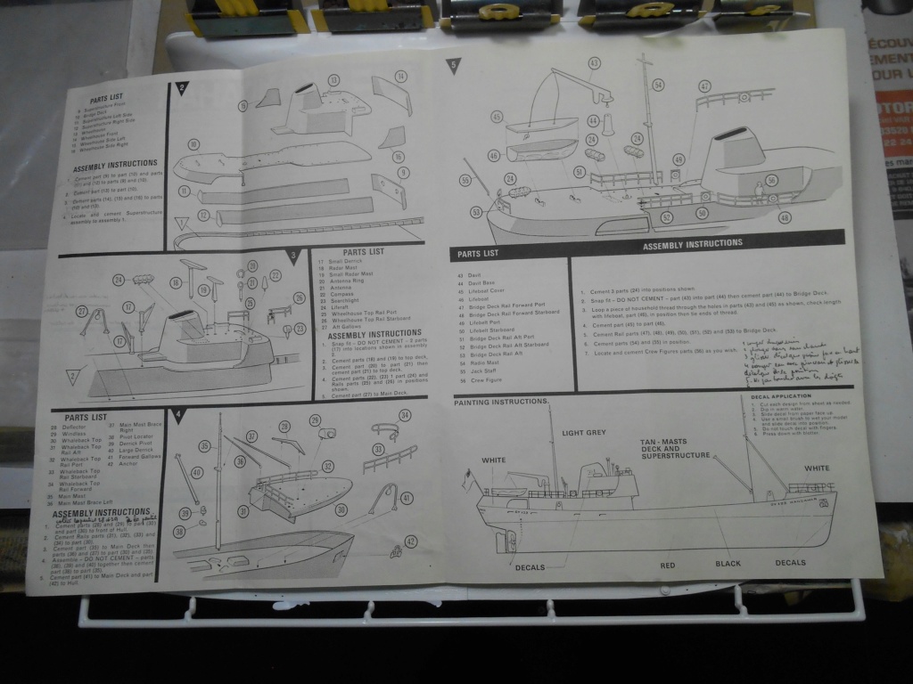Pour m'amuser... Chalutier Kandahar - Revell - Echelle 1/142 40-cha13