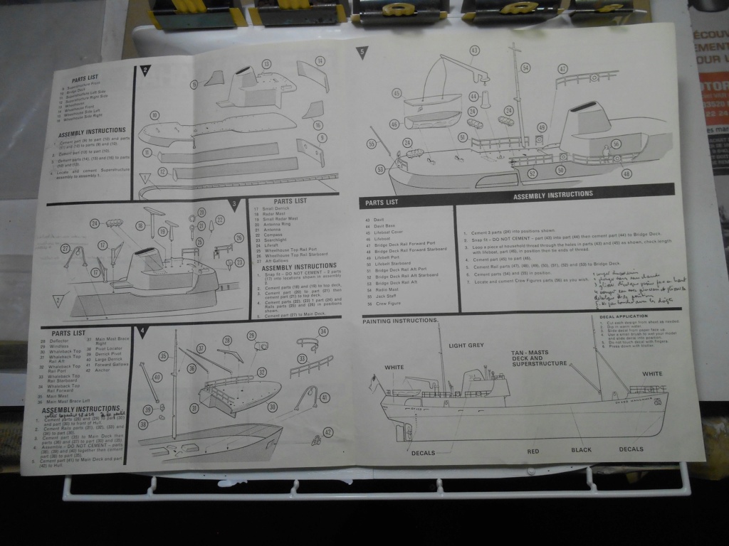 Pour m'amuser... Chalutier Kandahar - Revell - Echelle1/142 40-cha13