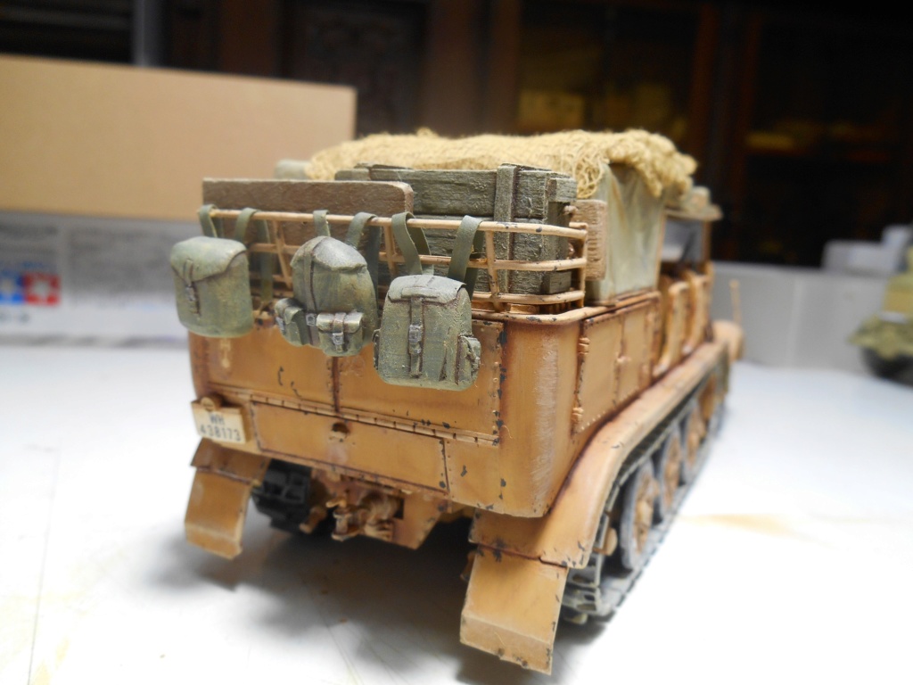 Un vieux récupéré, le Sd.Kfz 7 - Tamiya - 1/35e R-sdkf15