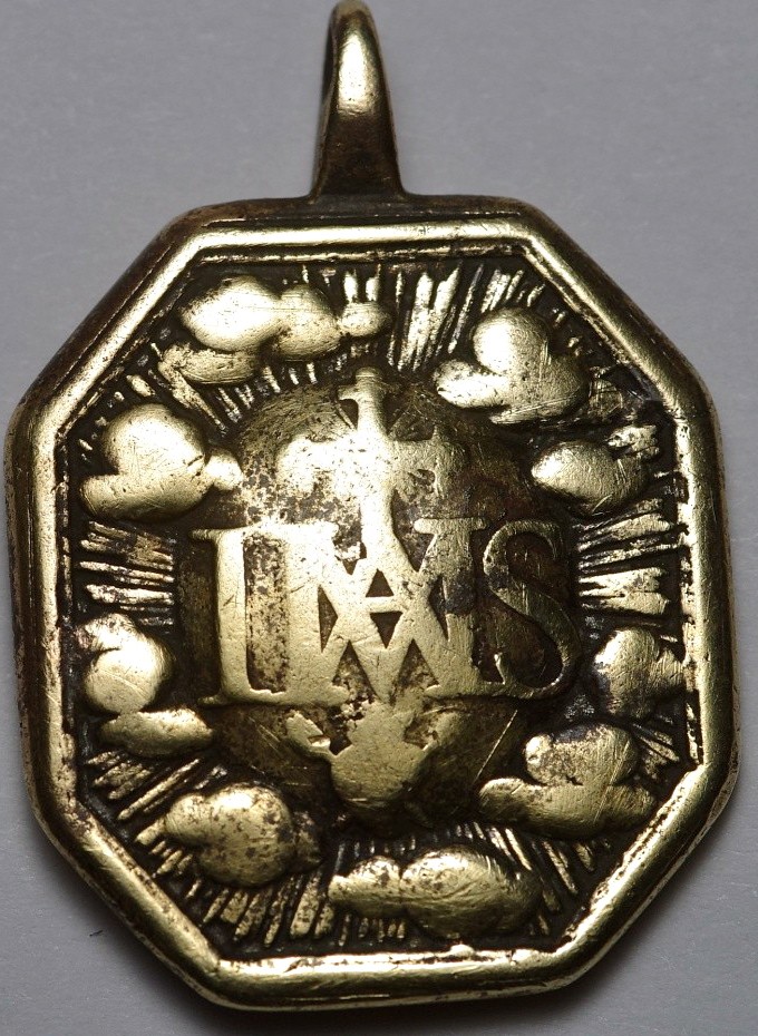 Superbe médaille St-Augustin - Atelier italien Hamerani - fin XVII/début XVIIIème St_aug11