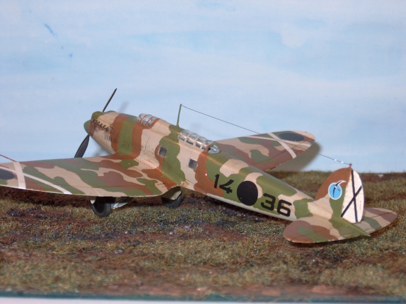 Heinkel He70 Blitz nationalistes espagnoles 1/72 Revell/Matchbox Finit_13