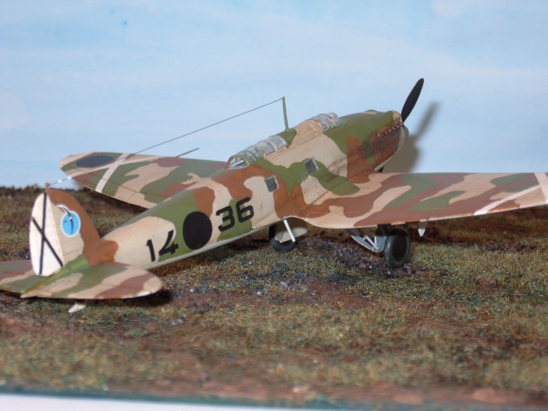 Heinkel He70 Blitz nationalistes espagnoles 1/72 Revell/Matchbox Finit_15