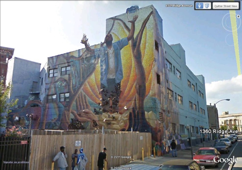 STREETVIEW : les fresques murales de Philadelphie  - Page 3 Metamo10