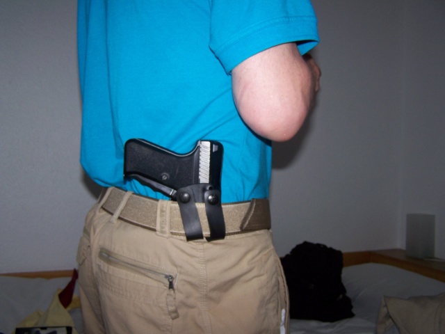 The Internal-fit holster for the close-protection operator Bladet10