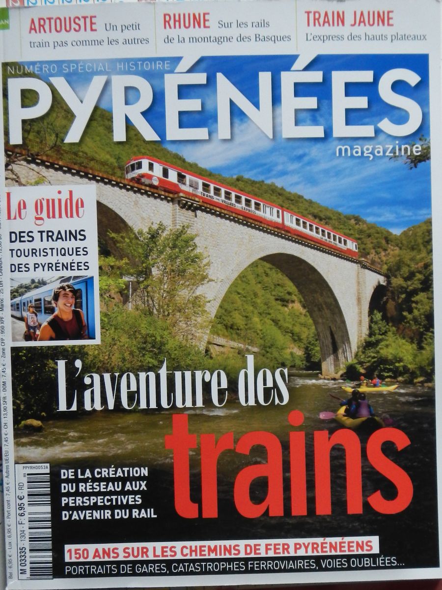 Numéro spécial "Pyrenées magazine" sur les trains Pyrene10