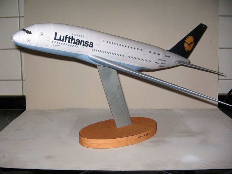 Airbus A 380 "Lufthansa" in 1:144 -FERTIG- 380-0410