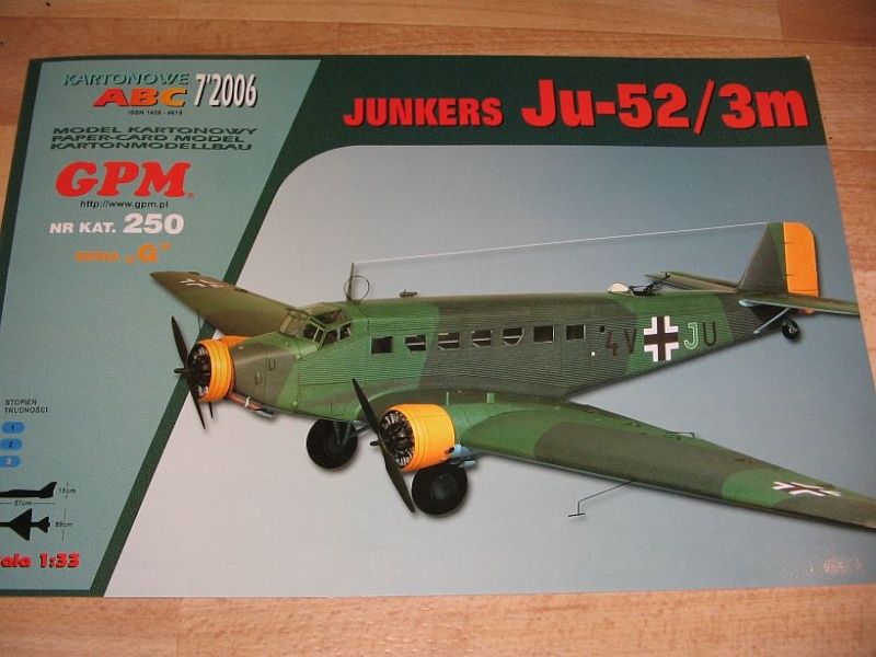 Junkers Ju 52 in 1:33 von GPM-Fertig! Img_0018