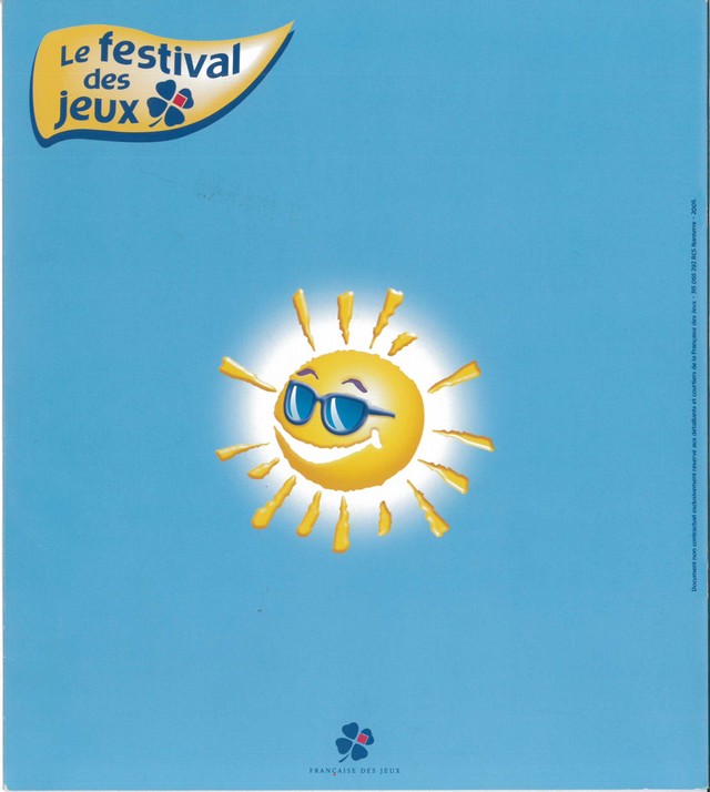 plaquette Festival des jeux 2005 Festiv11