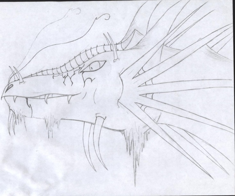 Mis dibujos: Dragones Dragon12