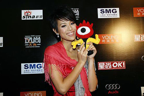 [1 November 2008] Myolie at Shanghai Fashion Event U1561p11