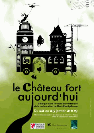 Colloque - Le château fort aujourd'hui Affich10