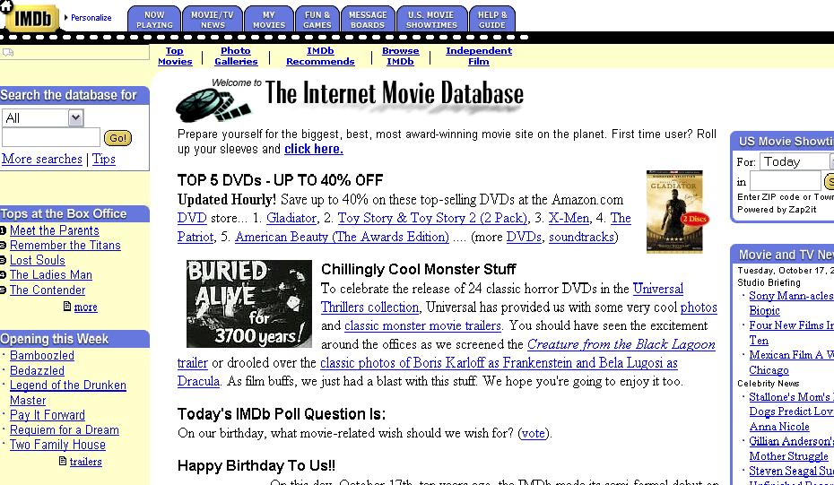 IMDB - The Internet Movie Database Imdb10