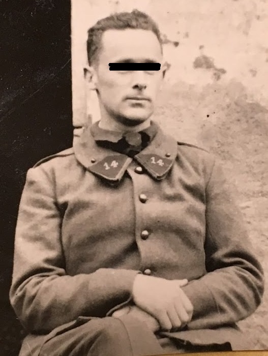 Photo individuelle années 1930 pour identification uniforme Img_0410