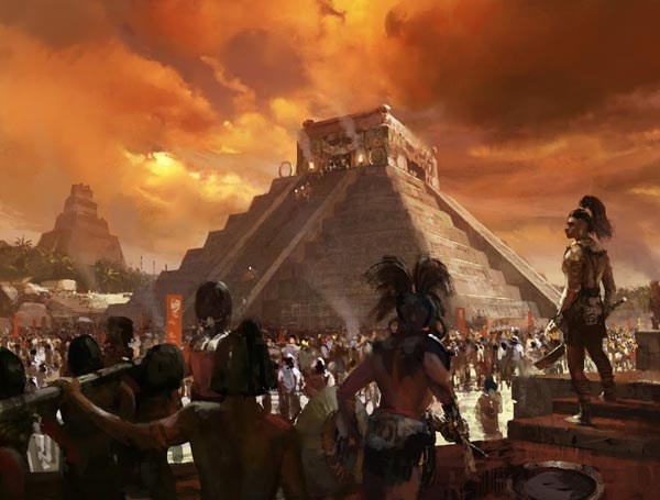 حضارة المايا كانت شديدة العنف، حتى قبل إنهيارها  Maya-c10