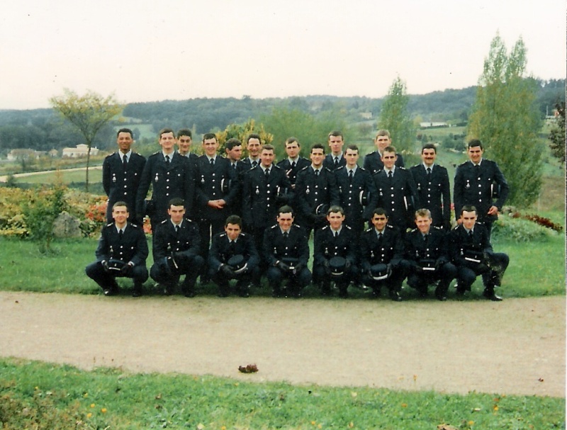 Service Militaire "Saint Astier (Dordogne) en 1987. Le peloton d'élèves gradés Numari18