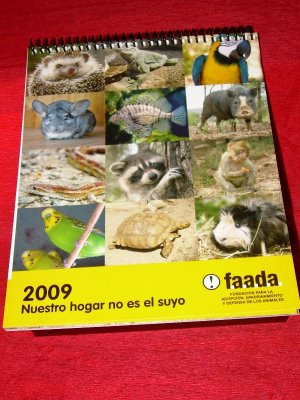 Calendario 2009 a beneficio de Fauna y Flora SOS 10 euros Calend10