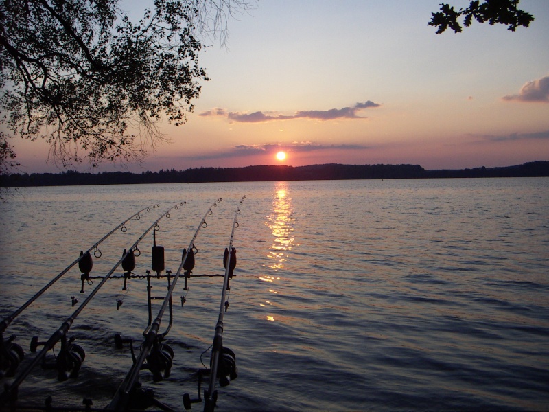 couché de soleil sur les settons! 02411