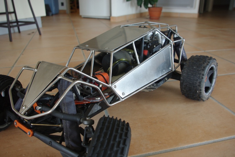 Baja by JEROMUS,roll cage home made full inox Baja_f12