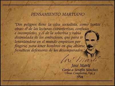 PENSAMIENTOS DE NUESTRO APOSTOL ACERCA DEL SOCIALISMO Marti_10