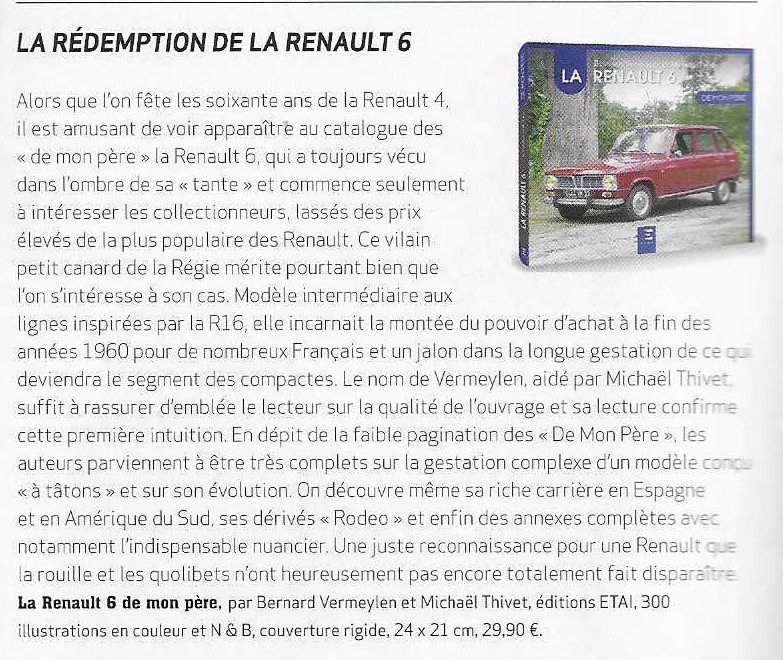 Voila le premier livre consacré à la Renault 6 ! - Page 3 257ec310