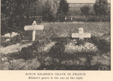 Sgt Joyce Kilmer 165th Inf. 42nd Division (USA) Graves10