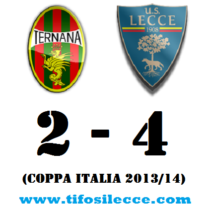 TERNANA-LECCE 2-4 (COPPA ITALIA - 11/08/2013) Ternan10
