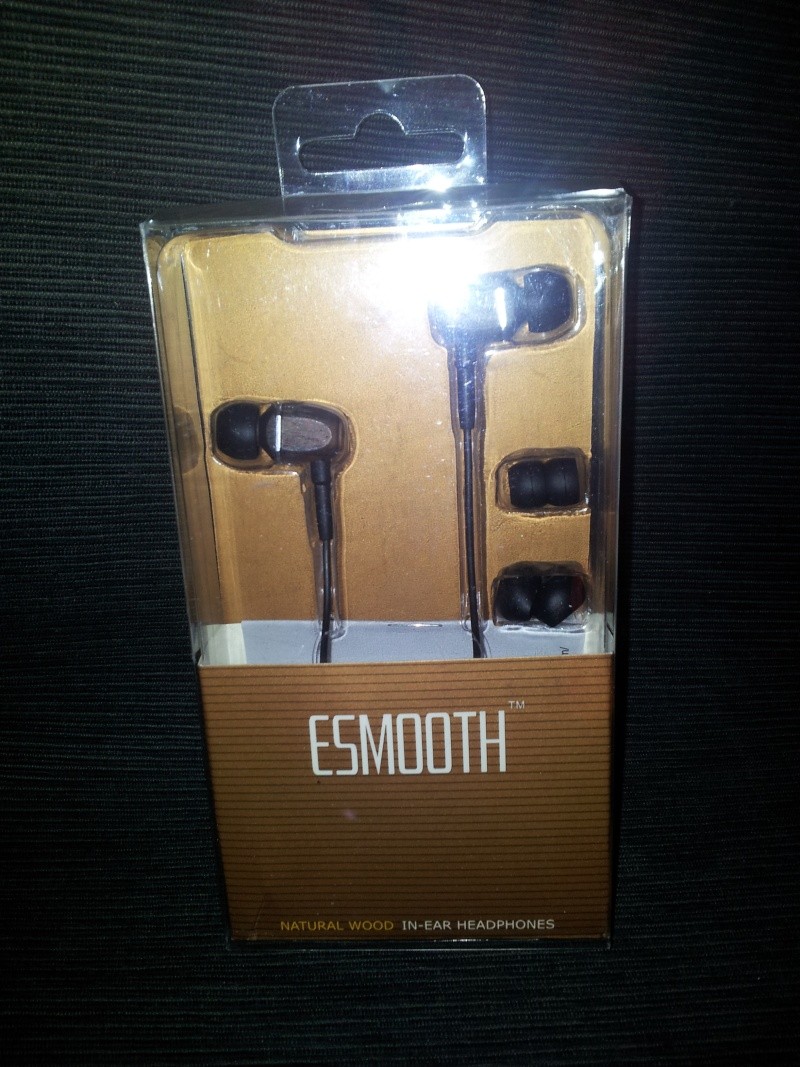 ESmooth Ebony Wood Moving-Coil Earphone Esmoot14